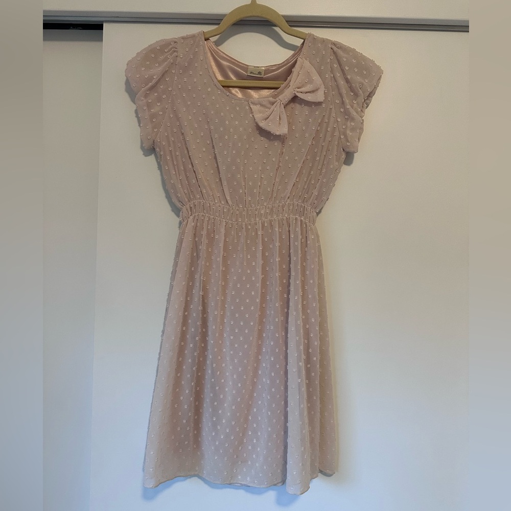 Blush Pink Babydoll Dress